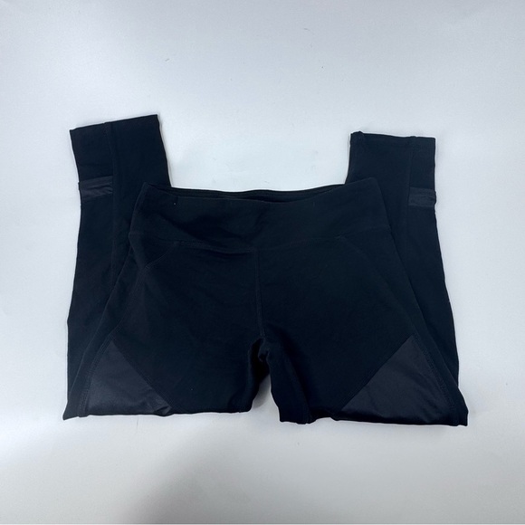 Fabletics Black Leggings Stretchy Athletic Bottoms - Picture 3 of 8